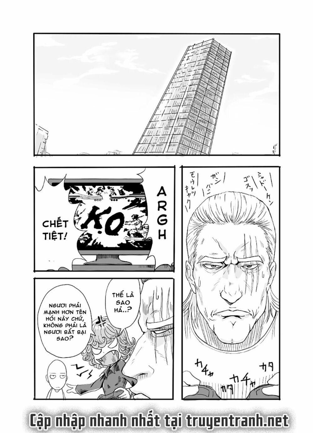 Trận chiến giữa Saitama và Bão Kinh Hoàng: Chapter 1