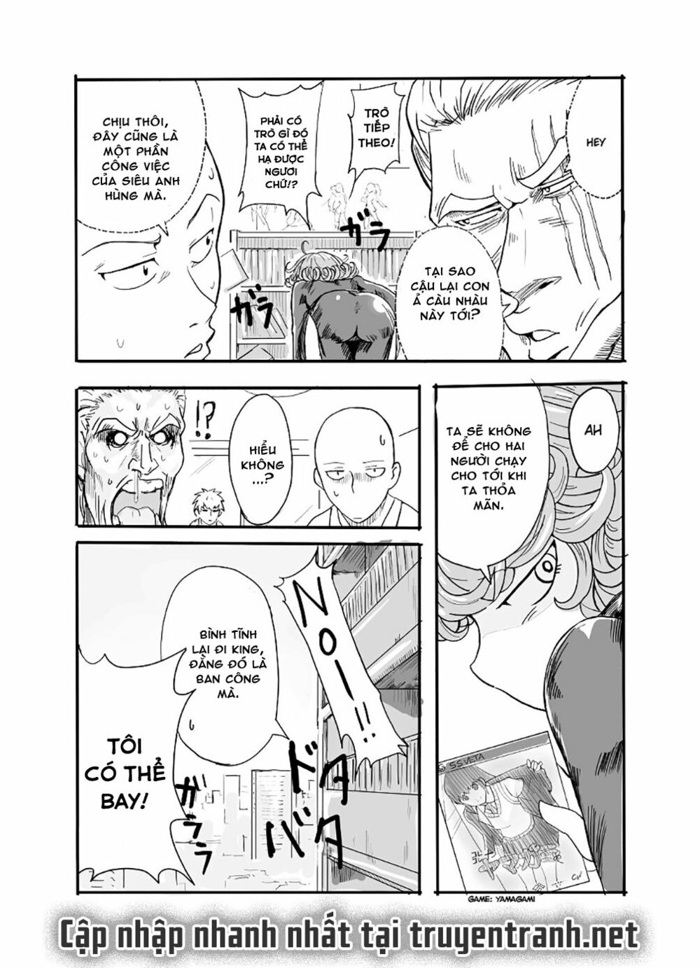 Trận chiến giữa Saitama và Bão Kinh Hoàng: Chapter 1
