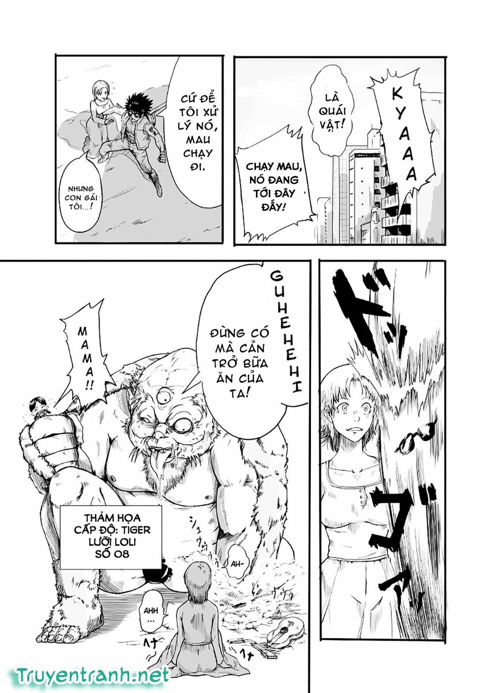 Trận chiến giữa Saitama và Bão Kinh Hoàng: Chapter 1