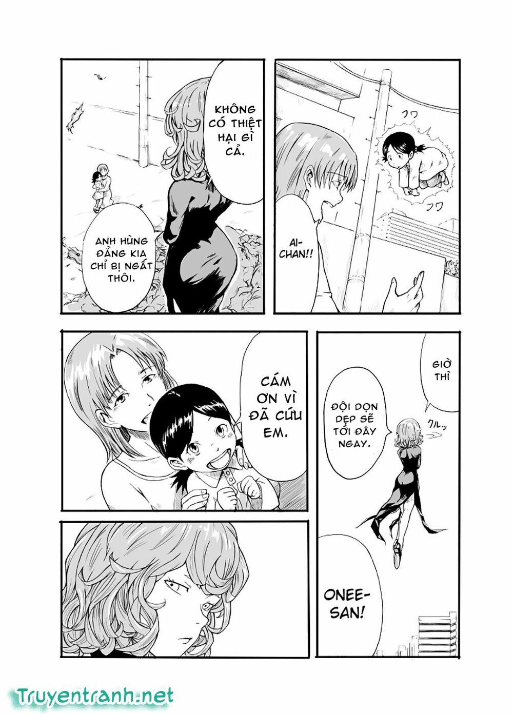 Trận chiến giữa Saitama và Bão Kinh Hoàng: Chapter 1