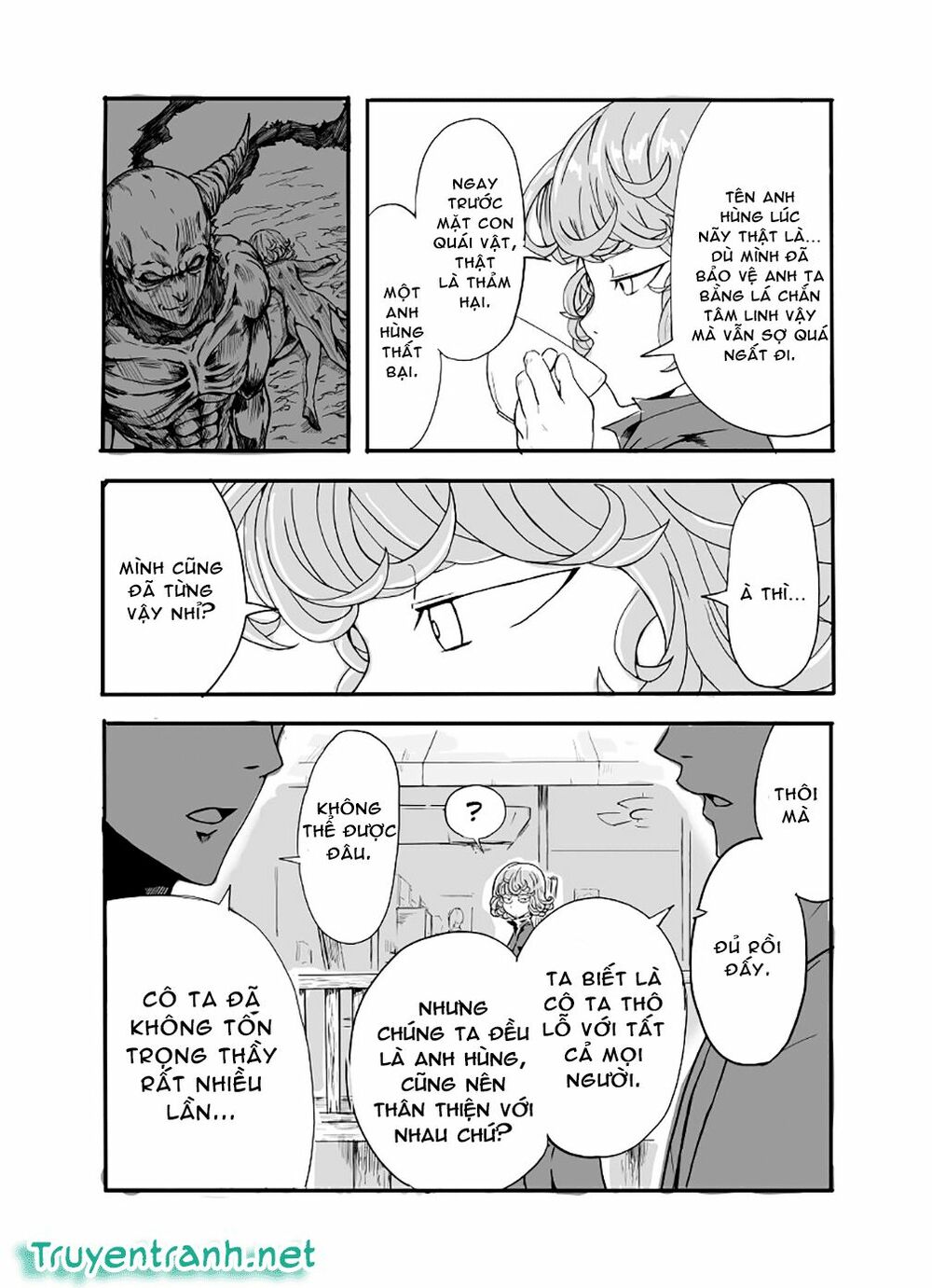Trận chiến giữa Saitama và Bão Kinh Hoàng: Chapter 1