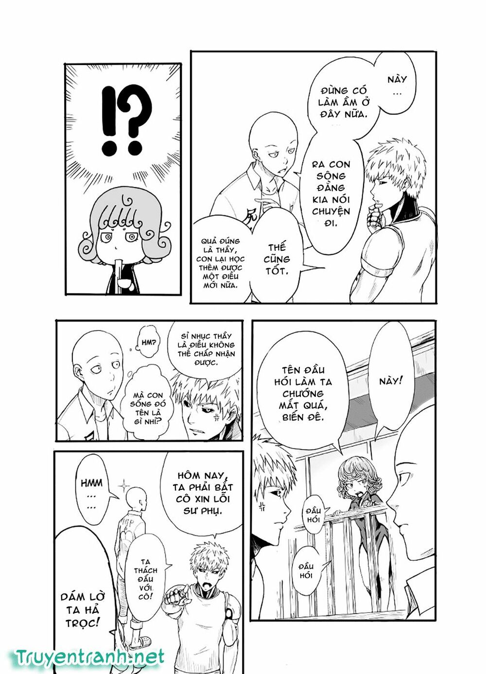 Trận chiến giữa Saitama và Bão Kinh Hoàng: Chapter 1