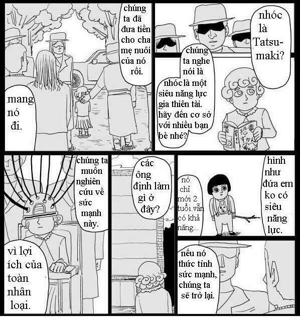 Trận chiến giữa Saitama và Bão Kinh Hoàng: Chapter 2: Kể qua loa về quá khứ Tatsumaki
