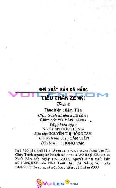 Tiểu thần Zenki - Kishin Douji Zenki: Chapter 2