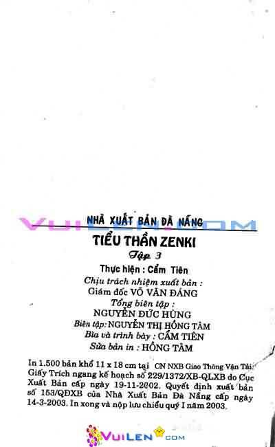 Tiểu thần Zenki - Kishin Douji Zenki: Chapter 3