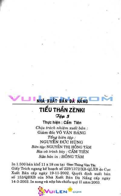 Tiểu thần Zenki - Kishin Douji Zenki: Chapter 5