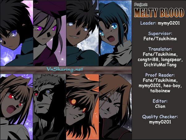 Melty Blood: Chapter 28: - Nói lời cuối đi, ruồi muỗ ...