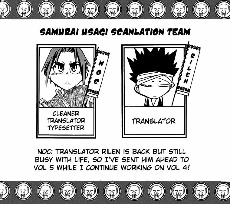 Samurai Usagi: Chapter 33