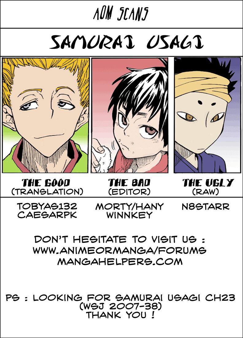 Samurai Usagi: Chapter 6
