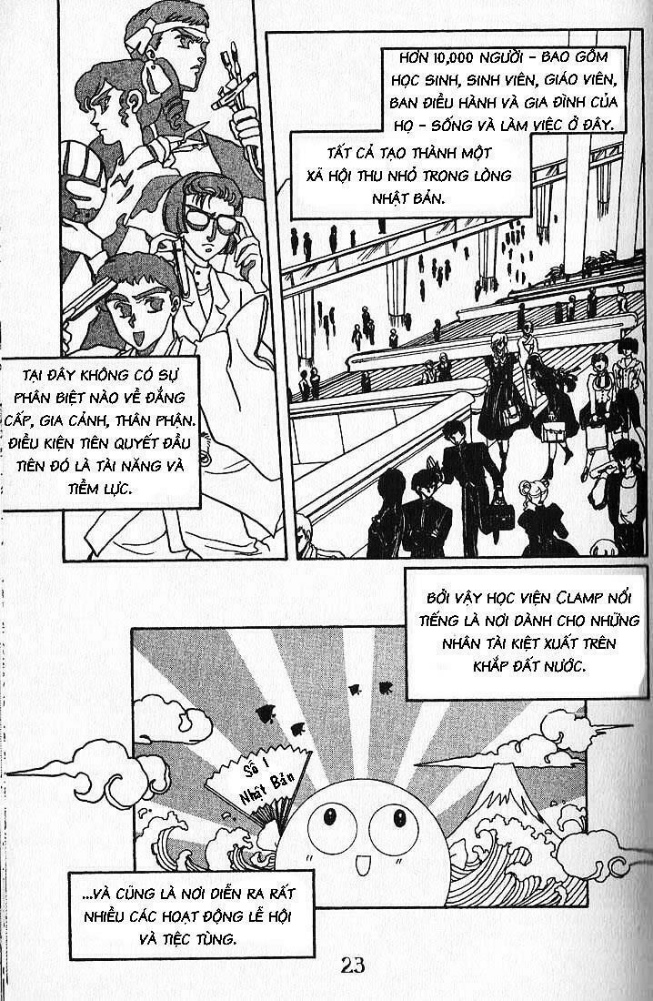 Đội thám tử học viện Clamp: Chapter 1
