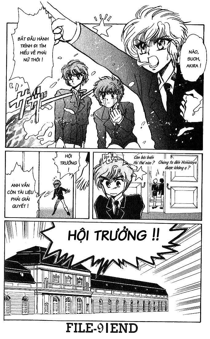Đội thám tử học viện Clamp: Chapter 9