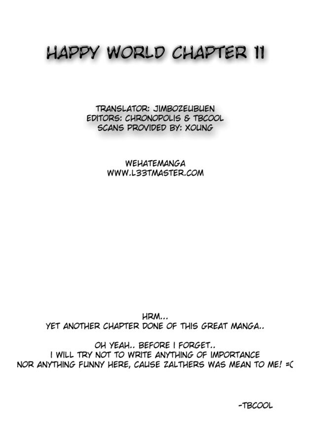 Happy World!: Chapter 11