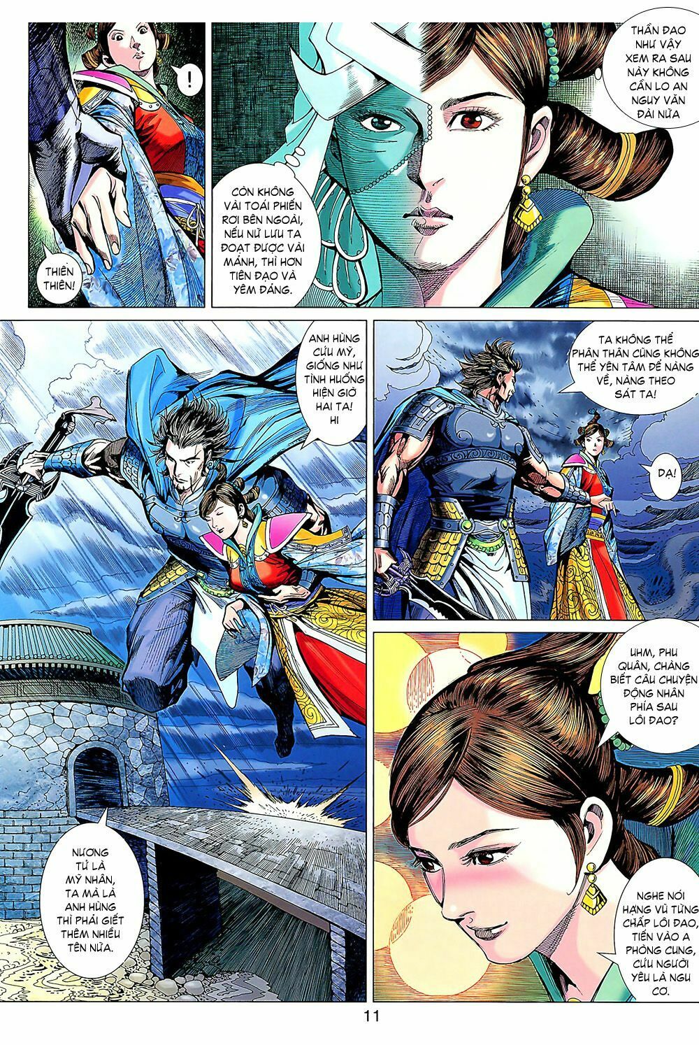 Thiên Tử Truyền Kỳ 7 - Tam Quốc Kiêu Hoàng: Chapter 10