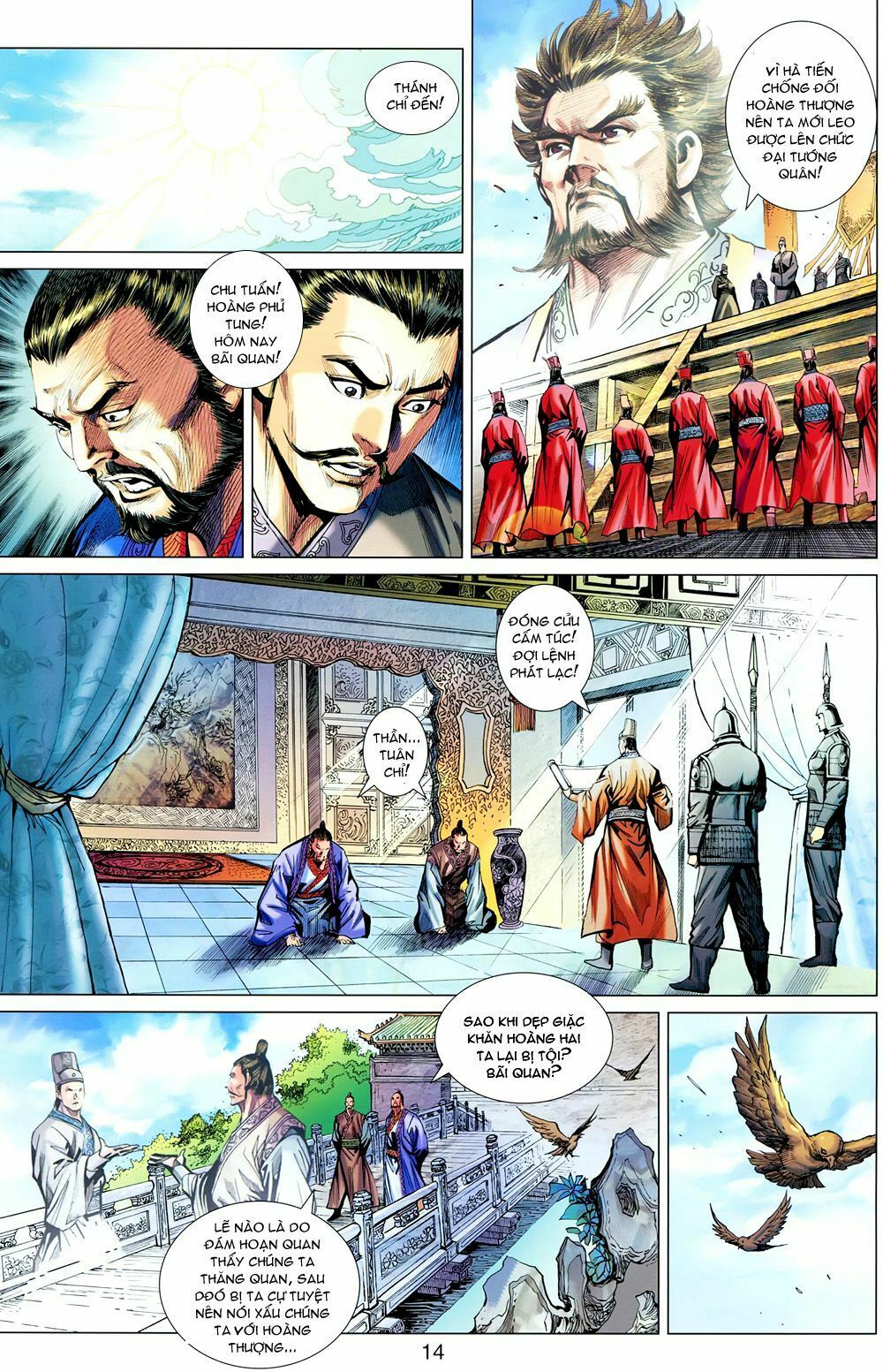 Thiên Tử Truyền Kỳ 7 - Tam Quốc Kiêu Hoàng: Chapter 14