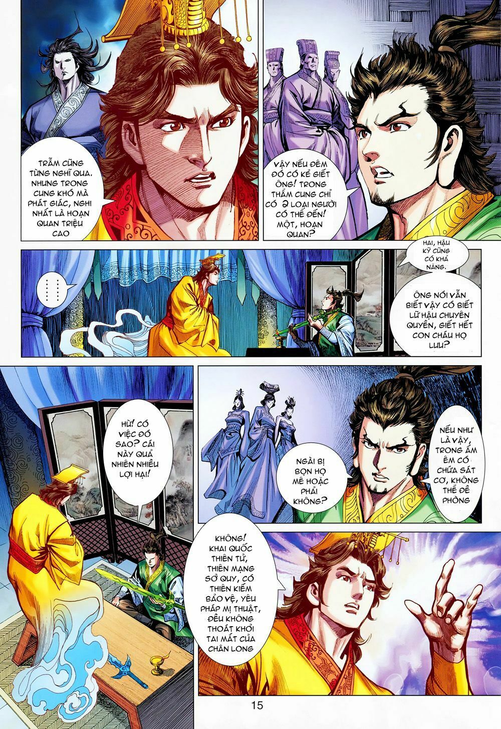 Thiên Tử Truyền Kỳ 7 - Tam Quốc Kiêu Hoàng: Chapter 15