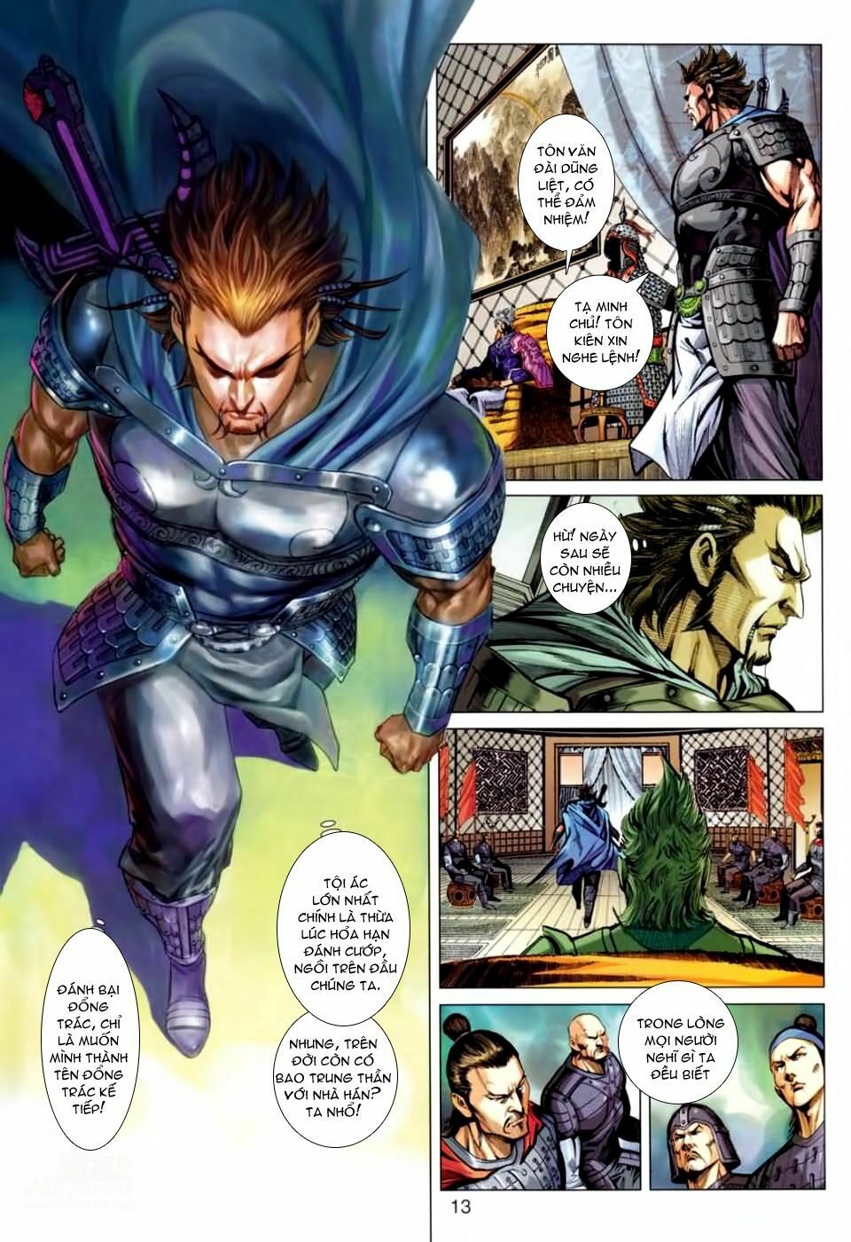 Thiên Tử Truyền Kỳ 7 - Tam Quốc Kiêu Hoàng: Chapter 21