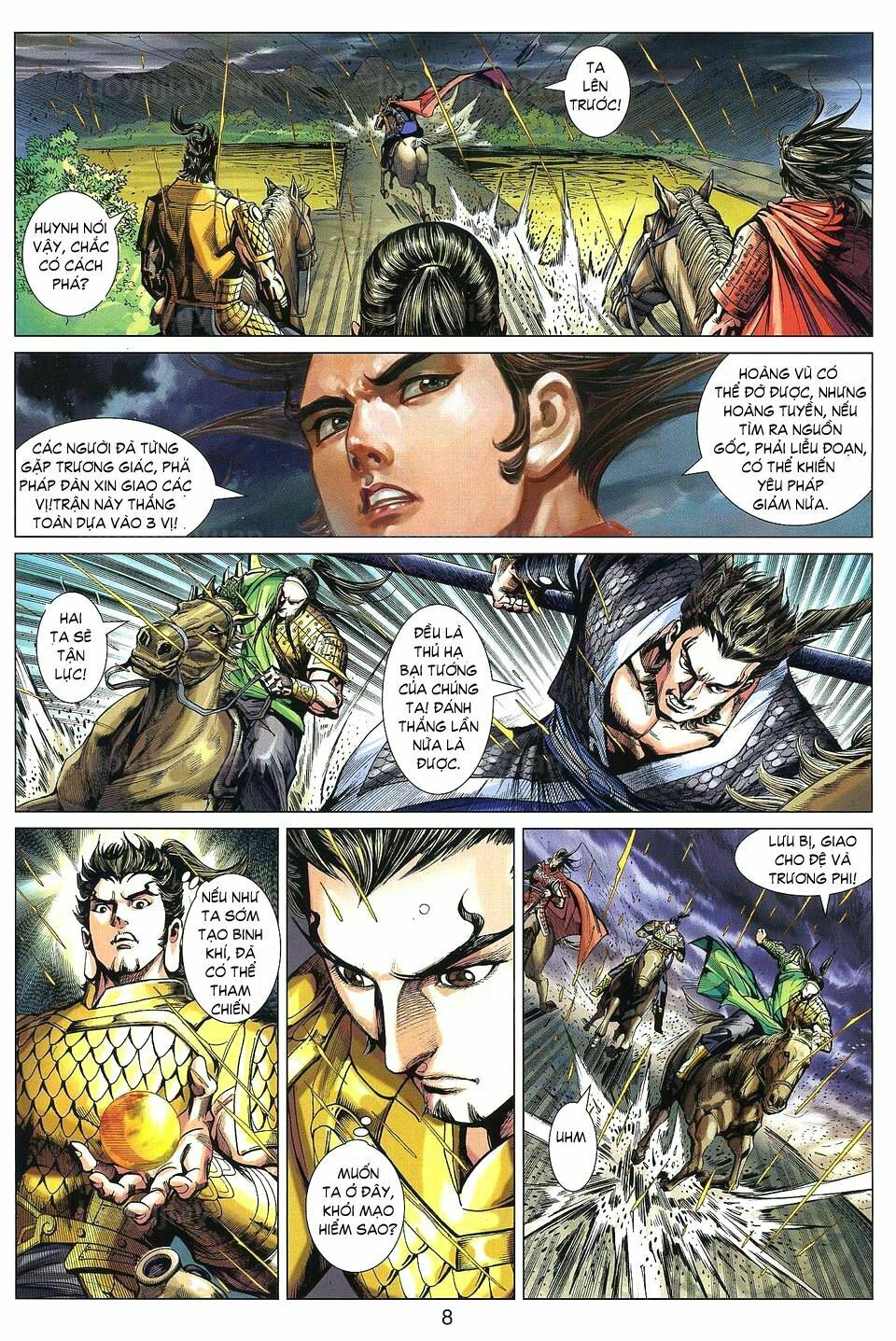 Thiên Tử Truyền Kỳ 7 - Tam Quốc Kiêu Hoàng: Chapter 8