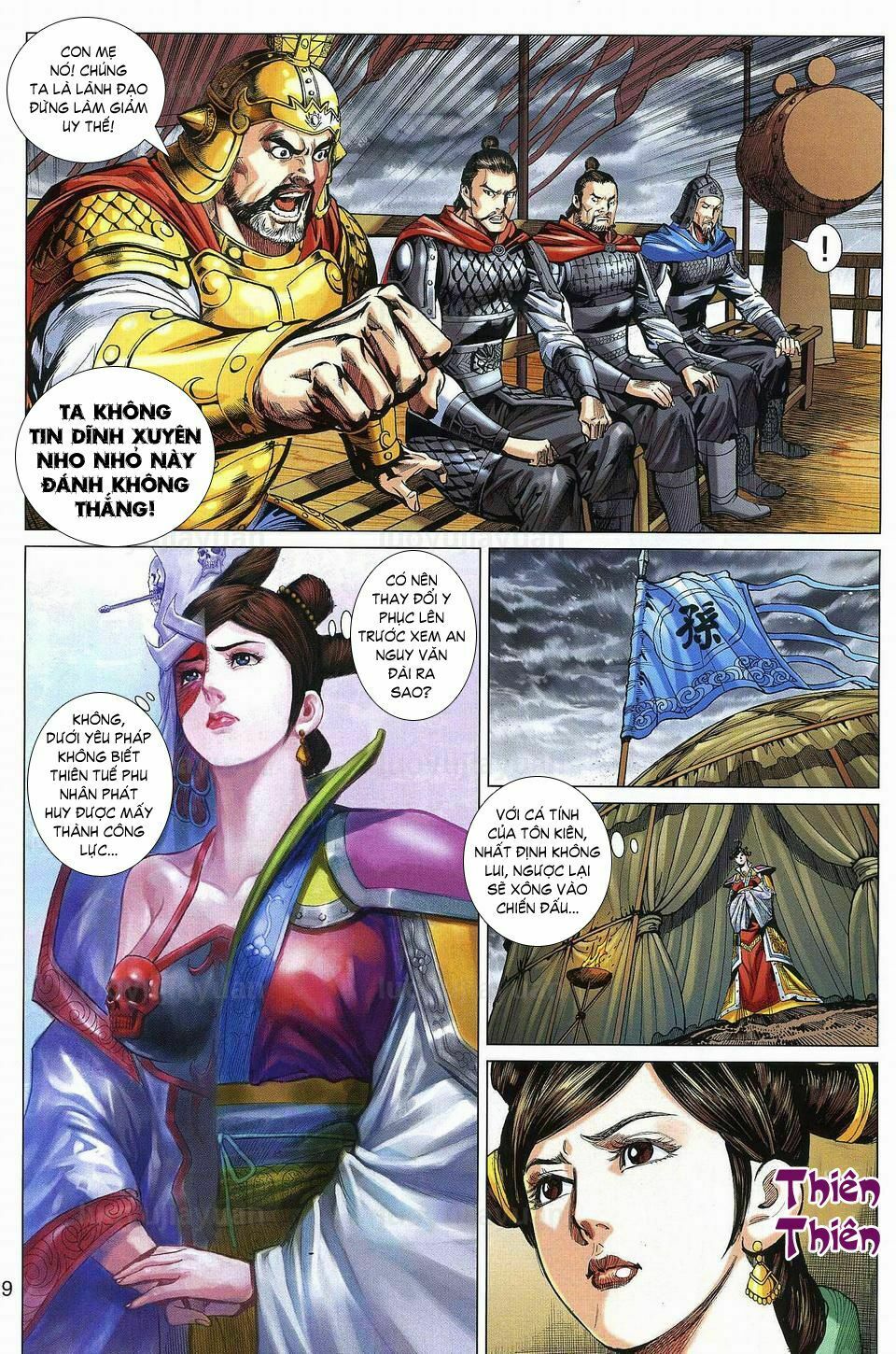 Thiên Tử Truyền Kỳ 7 - Tam Quốc Kiêu Hoàng: Chapter 9