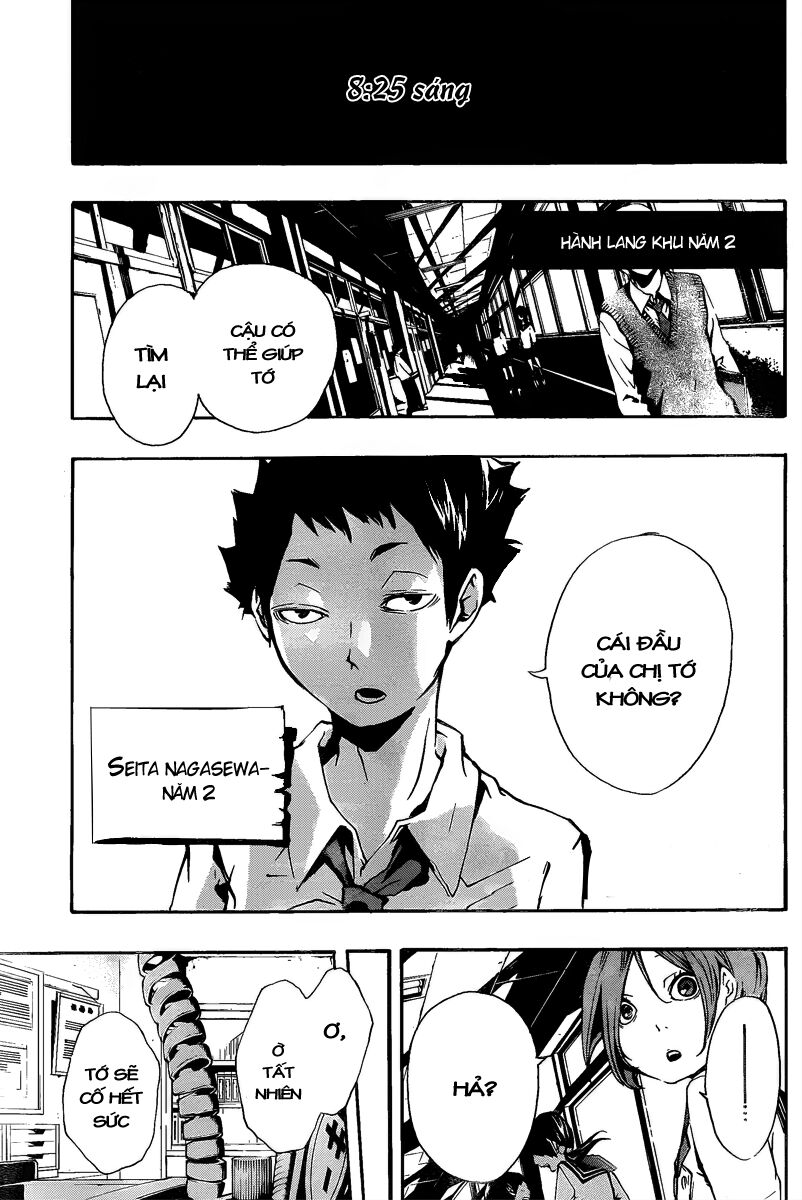 Kiben Gakuha, Yotsuya Senpai no Kaidan: Chapter 12: Hạ ...