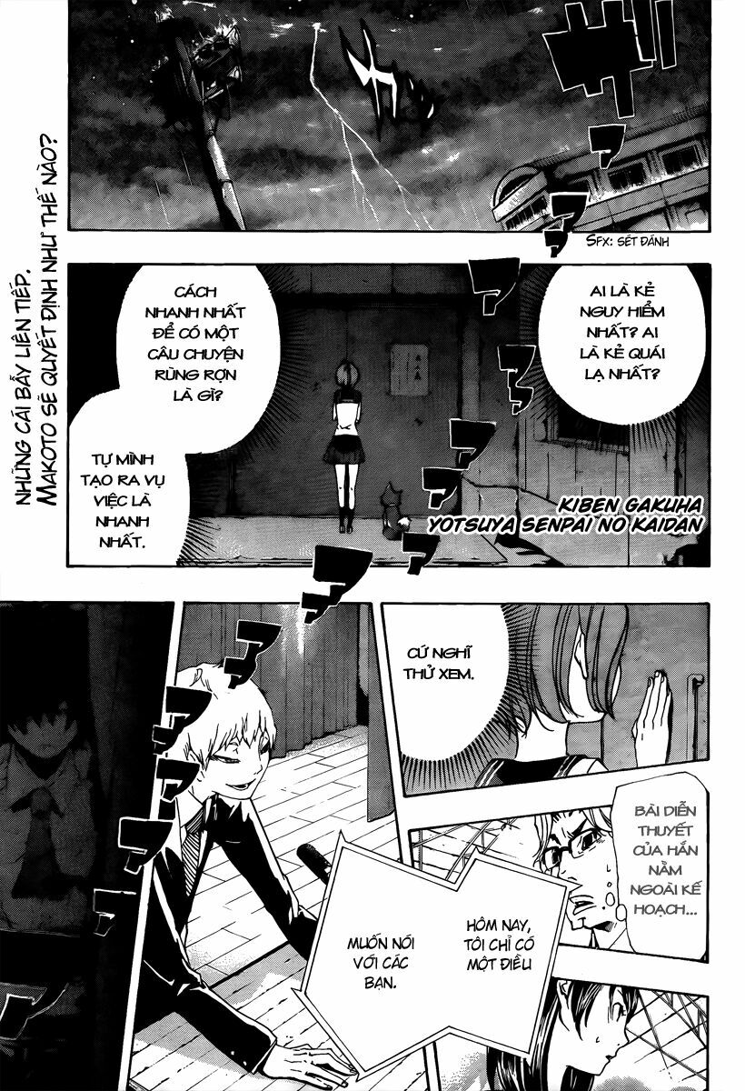Kiben Gakuha, Yotsuya Senpai no Kaidan: Chapter 14: Hà ...