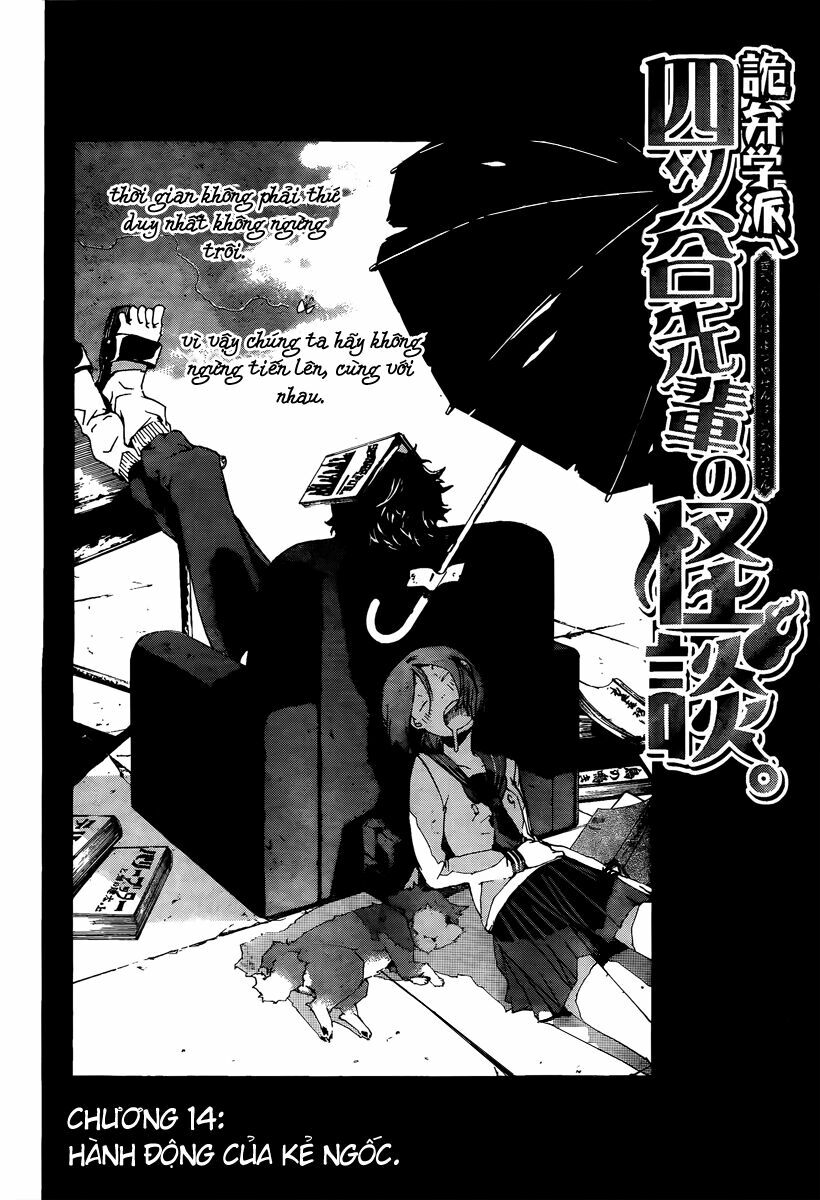 Kiben Gakuha, Yotsuya Senpai no Kaidan: Chapter 14: Hà ...