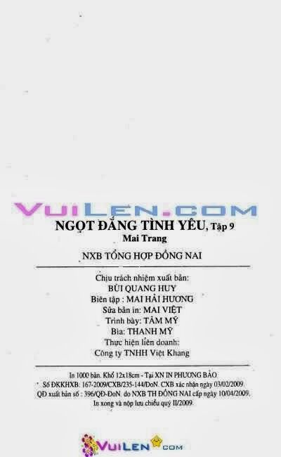 Ngọt đắng tình yêu: Chapter 9