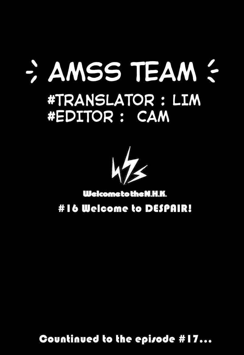 Chào mừng đến với NHK: Chapter 16: - Welcome To DESPAIR!