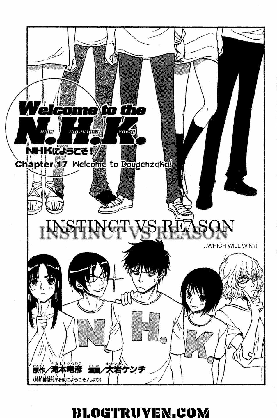 Chào mừng đến với NHK: Chapter 17: - Welcome To DOUGENZAKA!