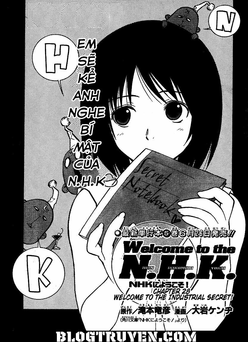 Chào mừng đến với NHK: Chapter 28: - Welcome To The INDUSTRIAL SECRET!