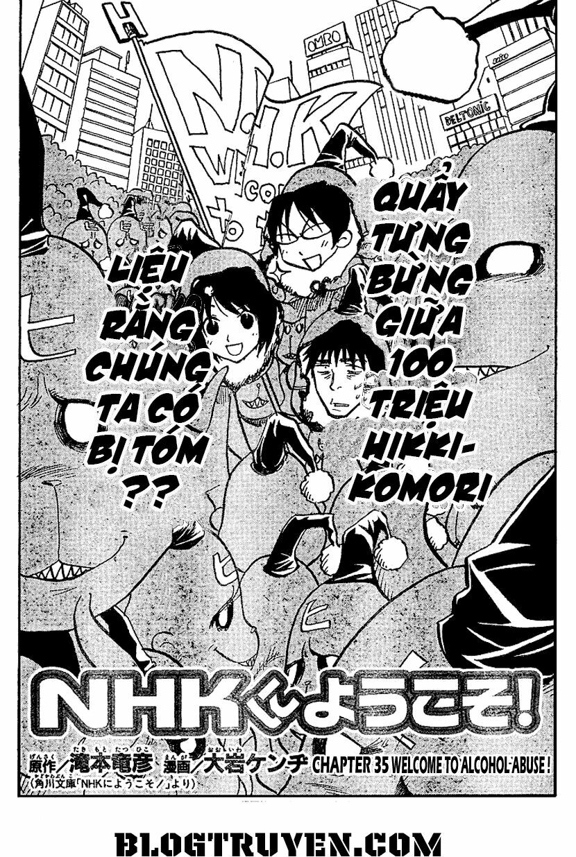 Chào mừng đến với NHK: Chapter 35: - Welcome To The ALCOHOL ABUSE!