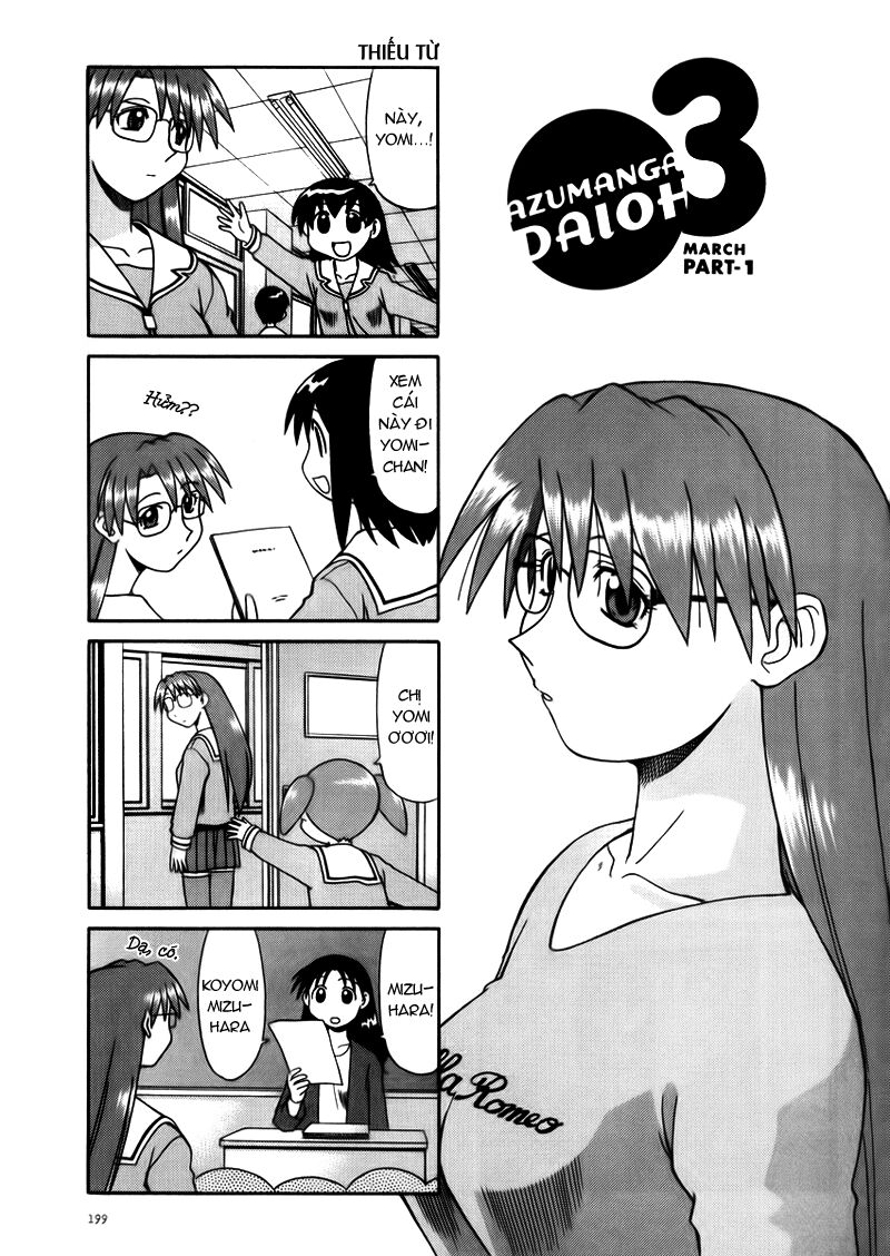 Azumanga Daioh: Chapter 21: March part-1