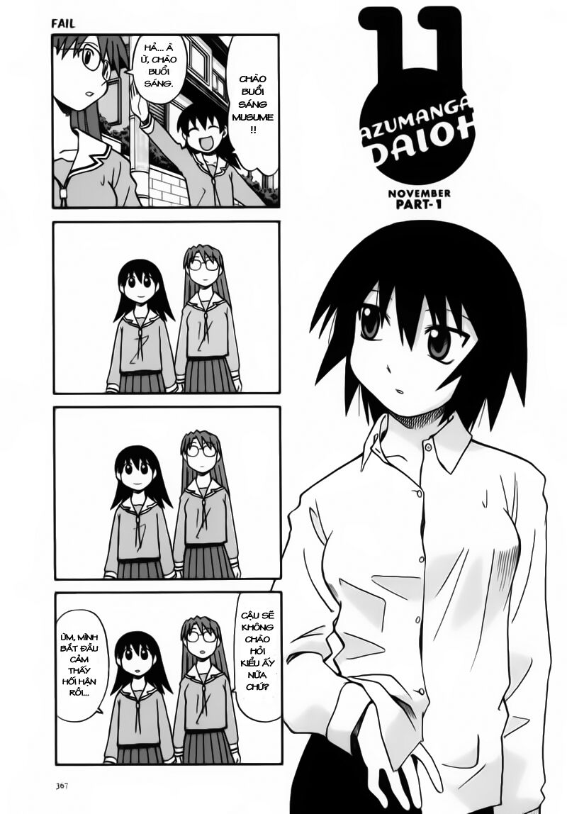 Azumanga Daioh: Chapter 38: November part-1