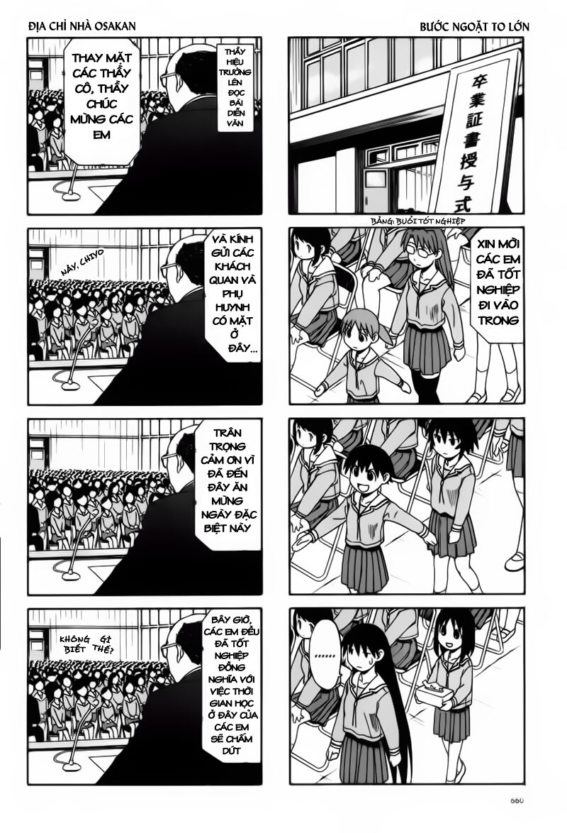 Azumanga Daioh: Chapter 68: Graduation part-1