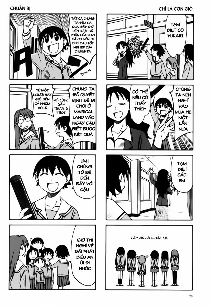 Azumanga Daioh: Chapter 69: Graduation part-2