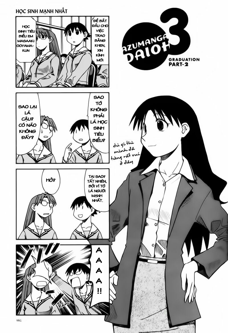 Azumanga Daioh: Chapter 69: Graduation part-2