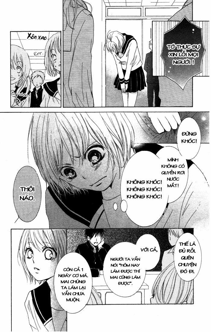 Kieta Hanbun, Nokotta Real: Chapter 1: One shot