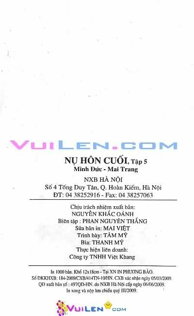 Nụ Hôn Cuối: Chapter 40