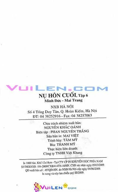 Nụ Hôn Cuối: Chapter 48