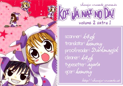 Koi ja Nai no da!: Chapter 7.1