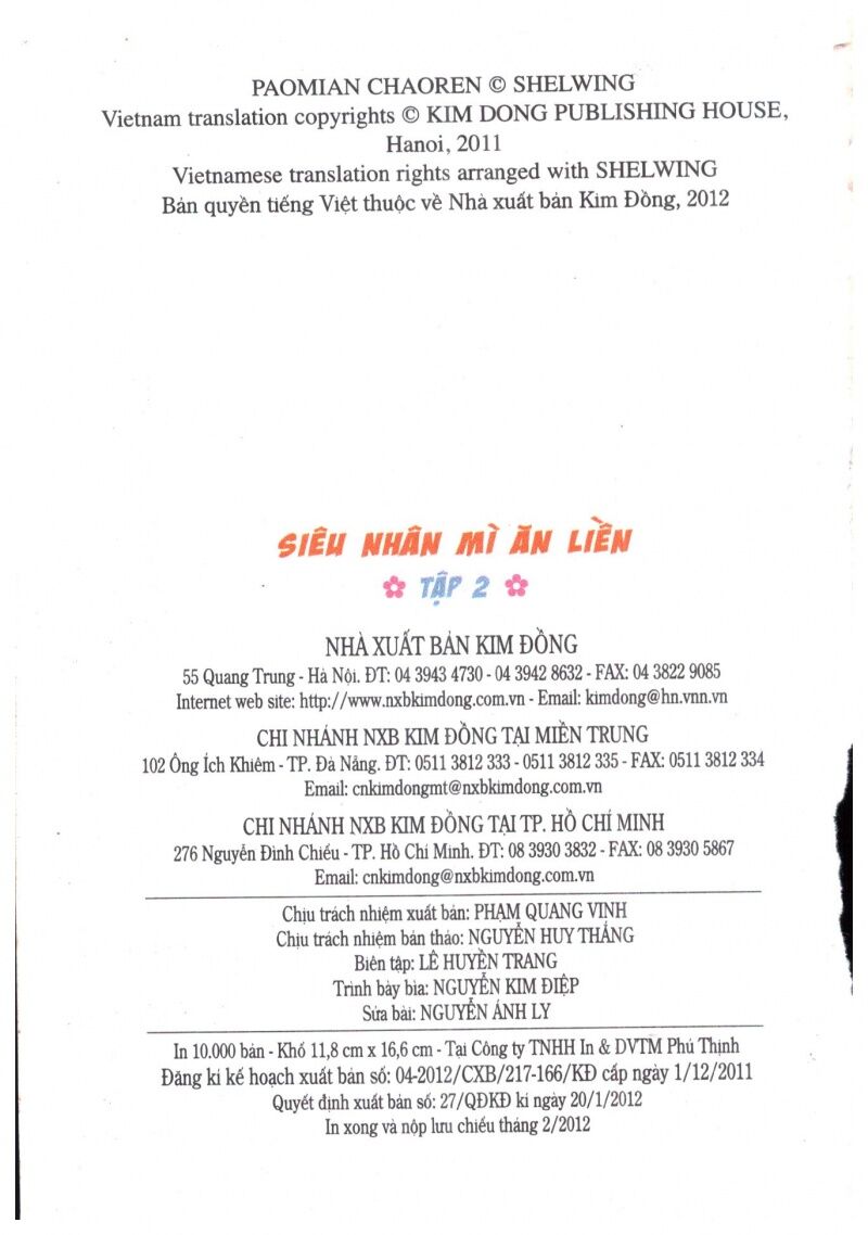 Siêu Nhân Mì Ăn Liền: Chapter 2