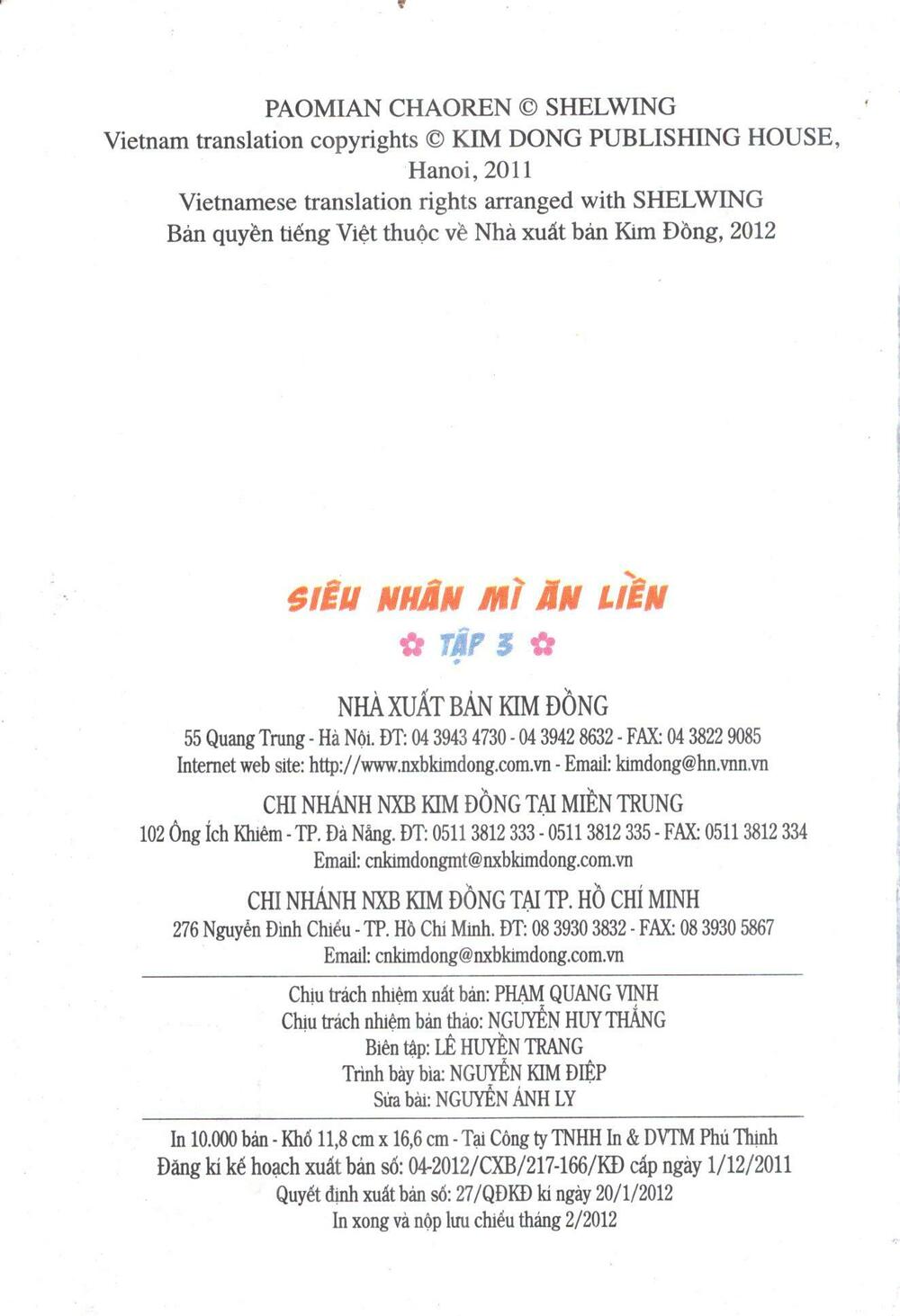 Siêu Nhân Mì Ăn Liền: Chapter 3