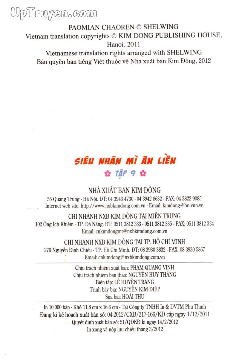 Siêu Nhân Mì Ăn Liền: Chapter 9