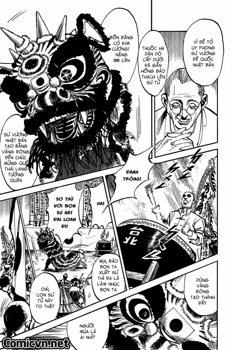 Hiệp Vương Liêu Thiêm Đinh: Chapter 2: Hoàng Kim Sư Vương