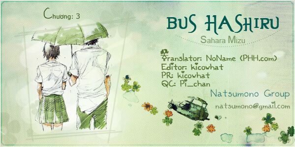 Bus Hashiru: Chapter 3: - Trạm xe buýt đồi Wasurena