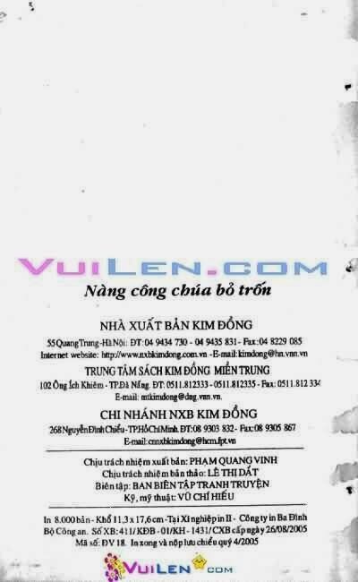 Nàng công chúa bỏ trốn: Chapter 2