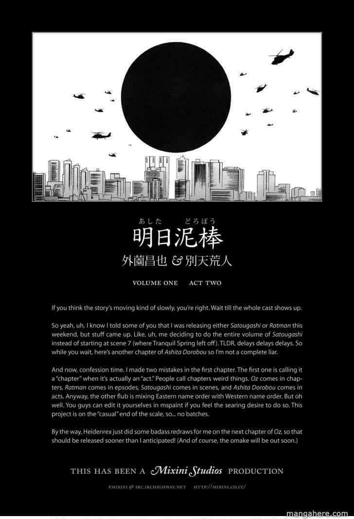 Ashita Dorobou: Chapter 2
