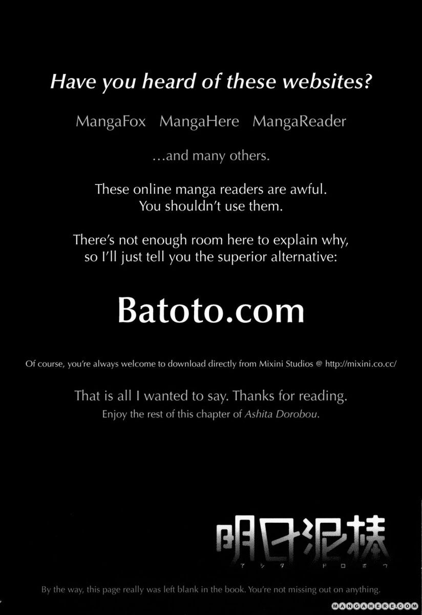 Ashita Dorobou: Chapter 5