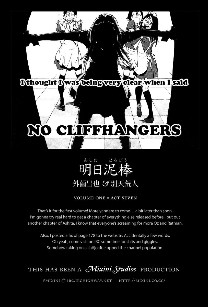 Ashita Dorobou: Chapter 7