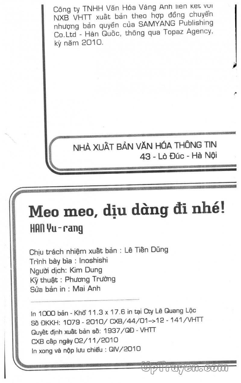 Meo meo dịu dàng đi nhé: Chapter 5