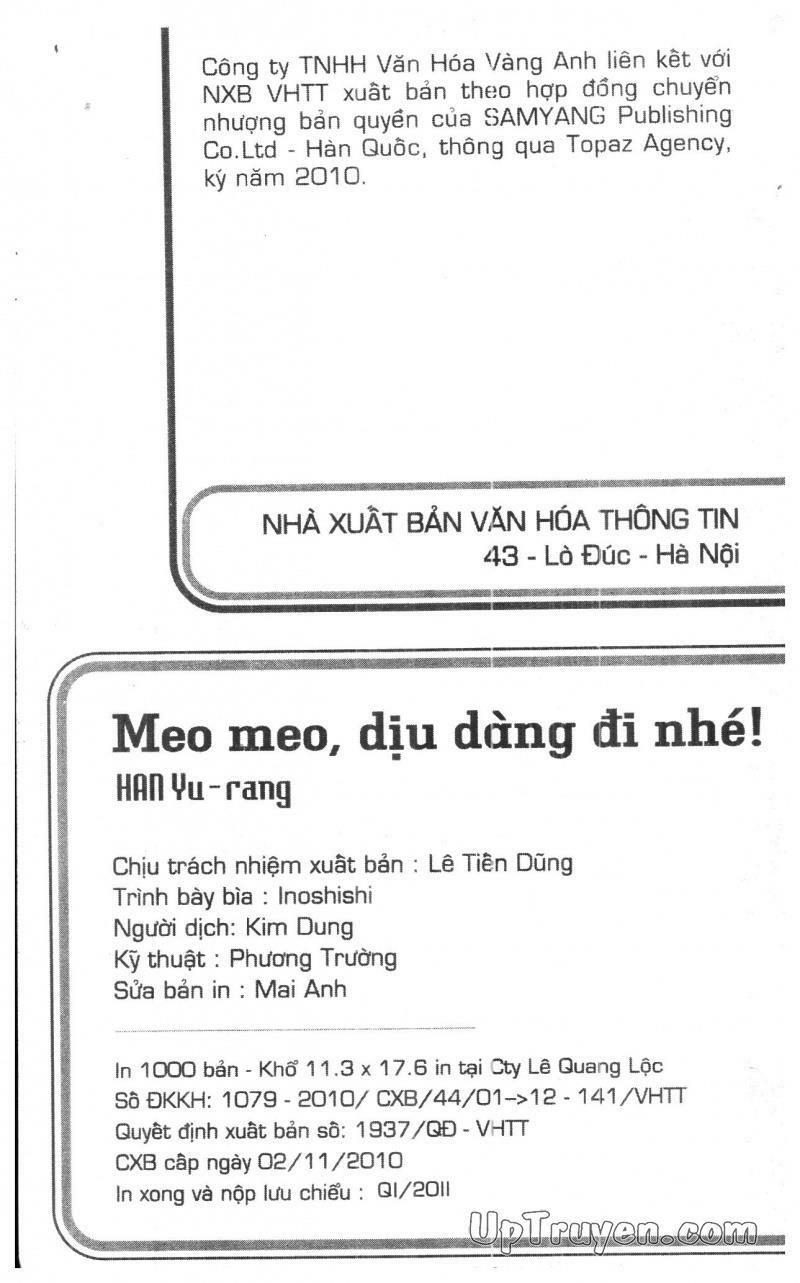 Meo meo dịu dàng đi nhé: Chapter 8
